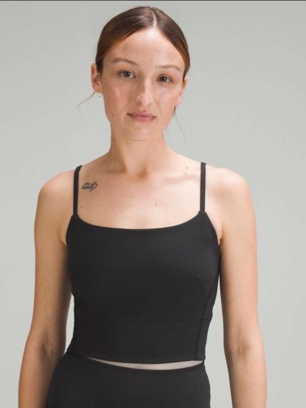Lululemon Wonder Train Strappy Tank Top Black Women’s 2 Excellent Condition